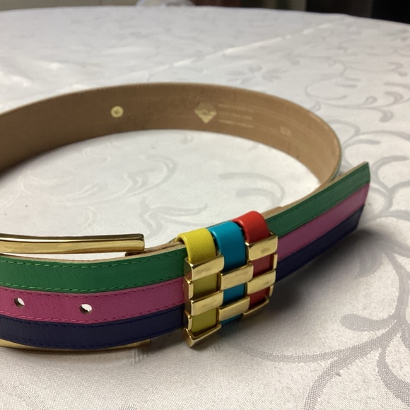 Vivienne Westwood ????? Belt MULTICOLORED size in 37. Awesome LEATHER - Picture 2 of 13